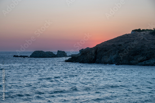 Playa  de Garbet, Colera, Girona. Cataluña, Catalunya, España, Spain