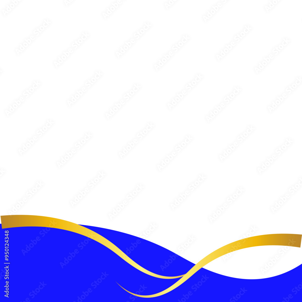 Luxury Wave Footer Luxury Wave Footer