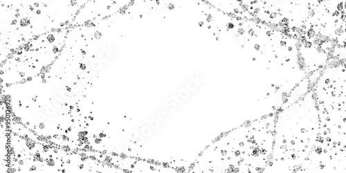 シルバー風のキラキラした背景イラスト素材