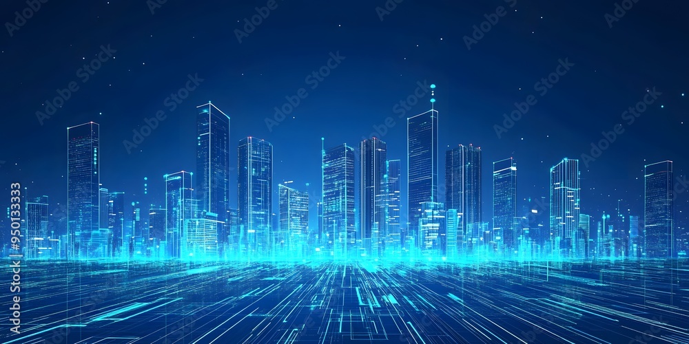 Fototapeta premium abstract technology background