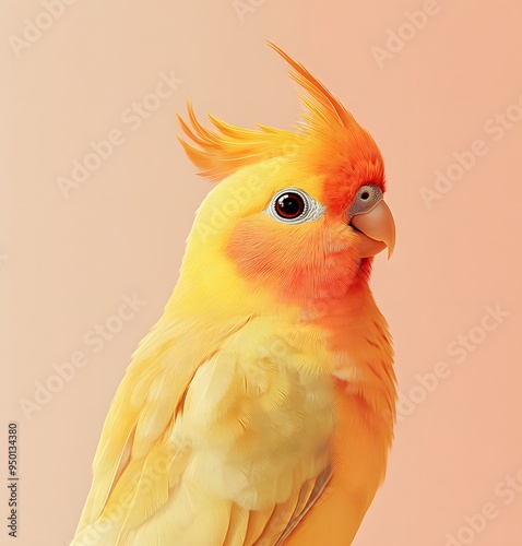 yellow crested cockatoo photo