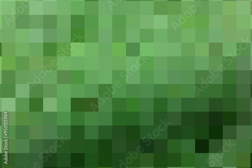 Green background with mosaic texture for cards  posters  covers  banners  or branding.