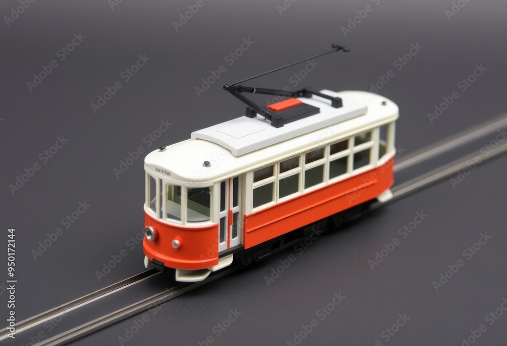 D Printed Tram A photograph of a miniature tram model created us D Printed Tram A photograph of a miniature tram model created us