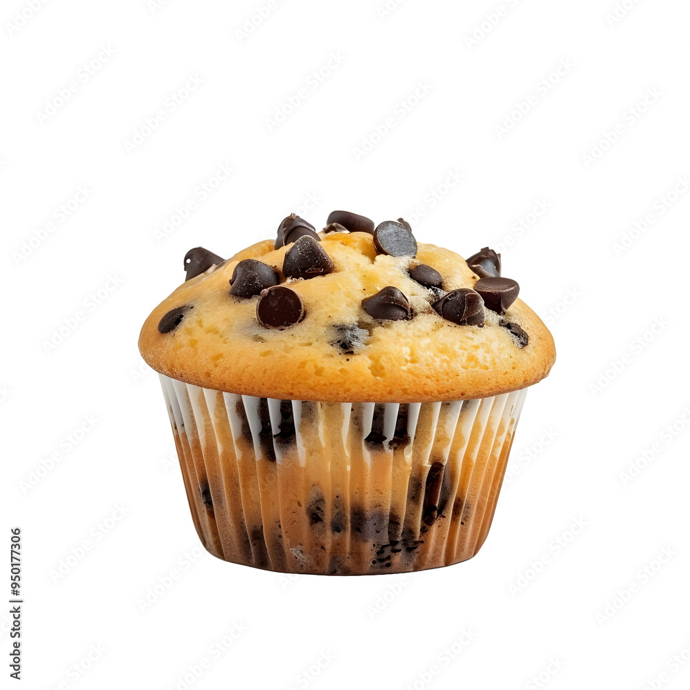 Delicious Chocolate Chip Muffin Delicious Chocolate Chip Muffin