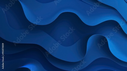 Artistic blue backgrounds feature wave patterns, offering a seamless design that enhances illustrations with a tranquil, flowing aesthetic perfect for modern art and creativity