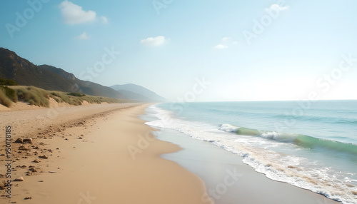 beach and sea