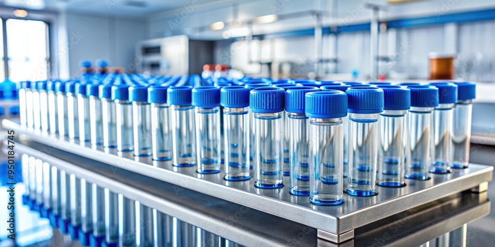 Row of centrifuge tubes on laboratory bench, laboratory, bench, tubes, centrifuge, science, research, equipment, biology Row of centrifuge tubes on laboratory bench, laboratory, bench, tubes, centrifuge, science, research, equipment, biology