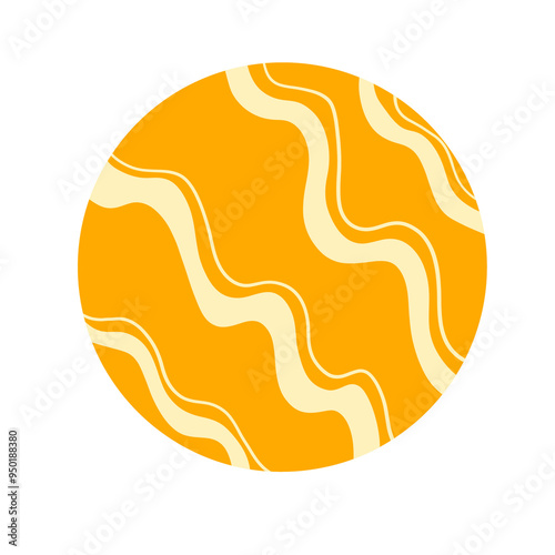 Oraage planet