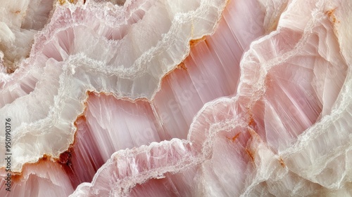 Detailed petalite crystal w...