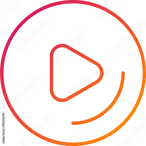 Free Download Play Button Vector Icon Design - GFXLoad