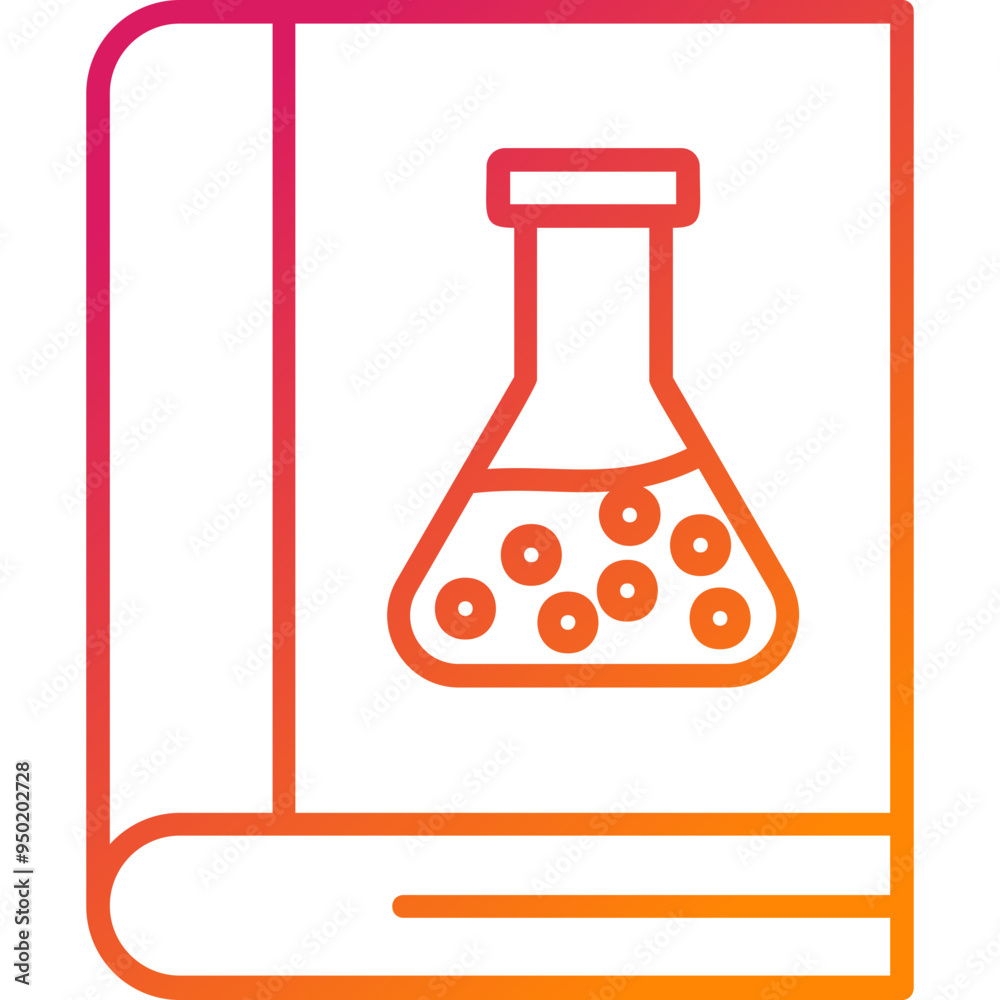 Science Book Vector Icon Design Science Book Vector Icon Design