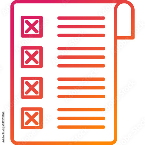Resignation Vector Icon Design