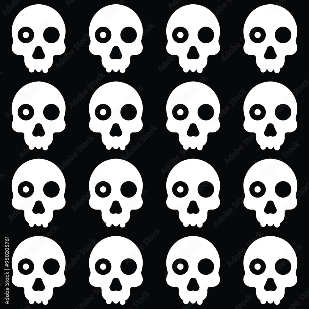 skull pattern 9 skull pattern 9