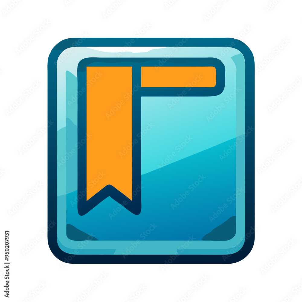 Bookmark Icon Vector in Minimalist Style Bookmark Icon Vector in Minimalist Style