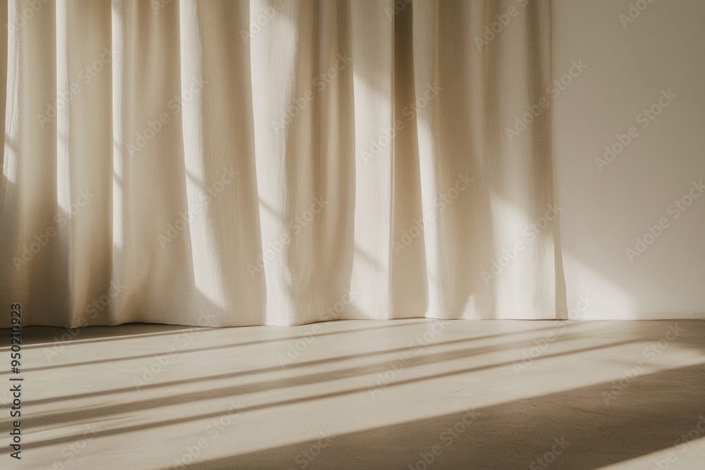 Morning Soft Light on Warm Beige Indoor Surface - Cozy, Inviting Atmosphere - Low-Angle View Morning Soft Light on Warm Beige Indoor Surface - Cozy, Inviting Atmosphere - Low-Angle View