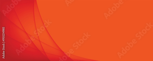 Abstract orange wave background. Vector illustration. EPS10	
