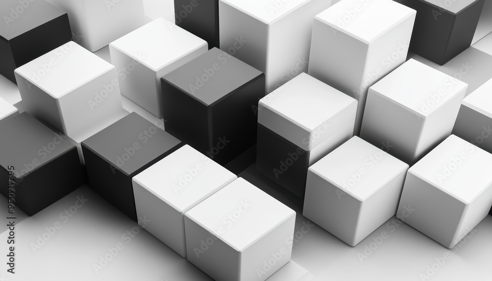 Abstract Cube Pattern. Abstract Cube Pattern.