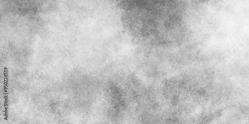 white and gray aquarelle painted paper textured canvas element with cloudy stains and fogg, White painted marble texture or grunge, Movement of white smoke on canvas.