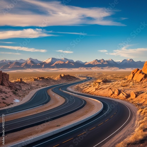 road to the mountains