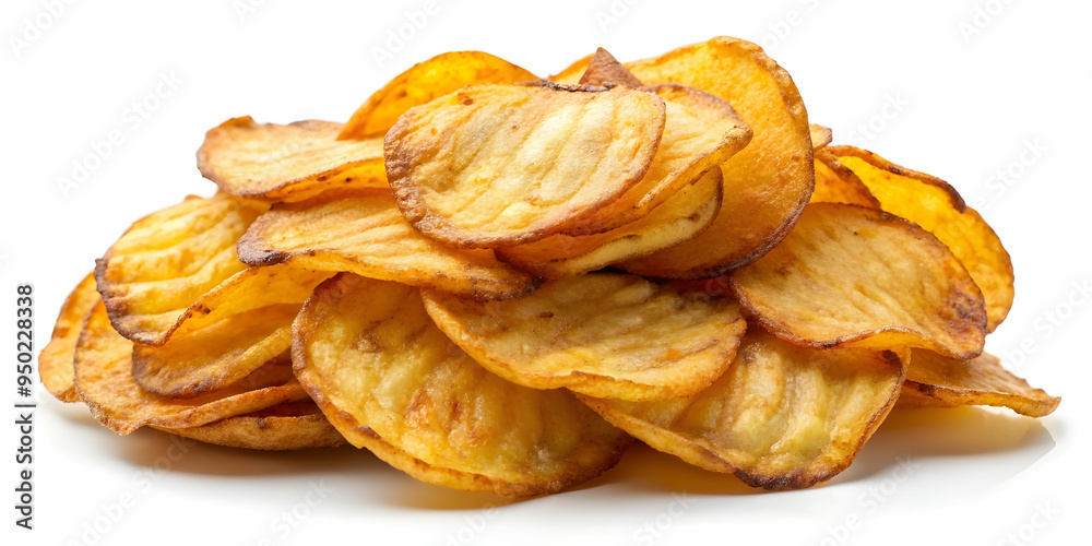 potato chips thin crispy slices of potato fried