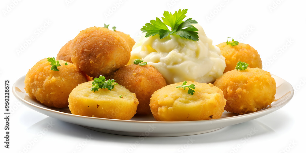 potato croquettes breaded and fried balls of mash potato croquettes breaded and fried balls of mash