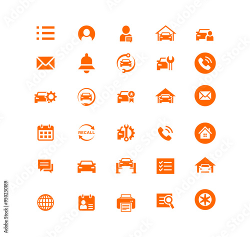 CAR REPAIR SERVICE APP ICON S...
