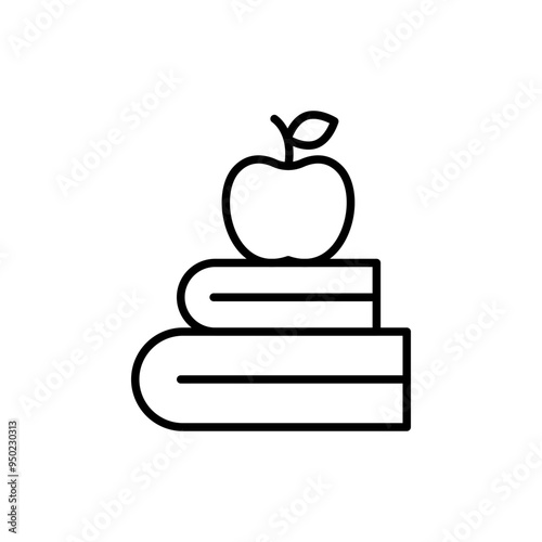 Wisdom outline icons, minimalist vector illustration ,simple transparent graphic element .Isolated on white background