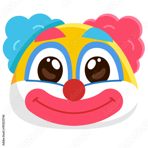 Clown Face Emoji