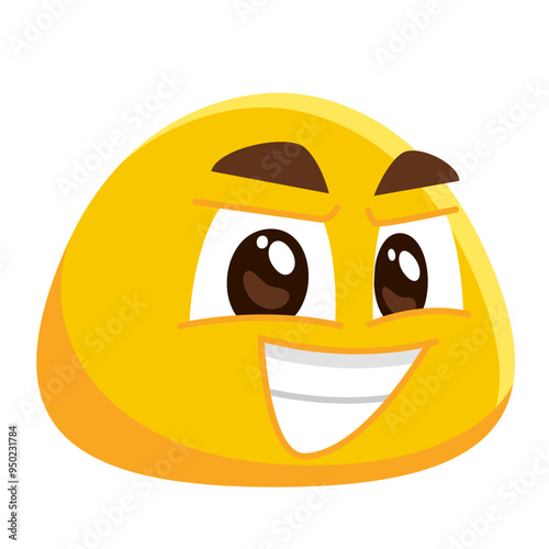 Determined Face Emoji
