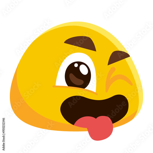 Silly Face Emoji