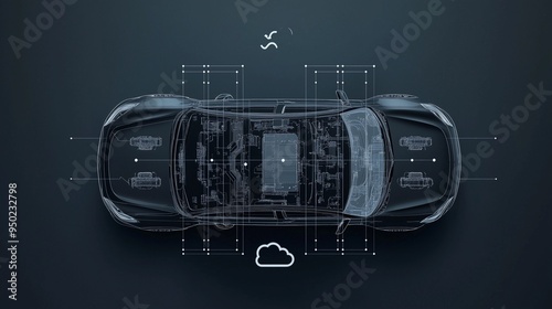 autonomous vehicle using V2X technology	