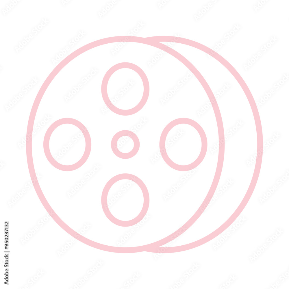 Film Reel Icon Design Film Reel Icon Design