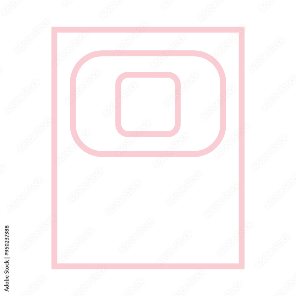 Stop Button Icon Design