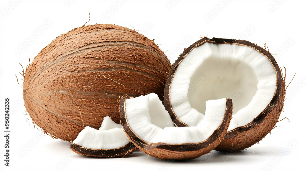 Fresh Coconut Halves Fresh Coconut Halves