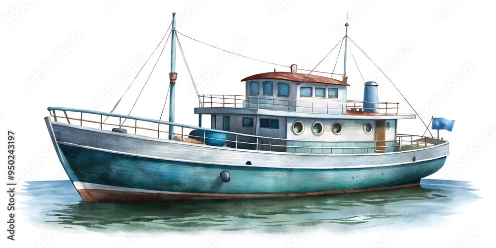 Illustration of boat isolated on a transparent background or white background. Illustration of boat isolated on a transparent background or white background.