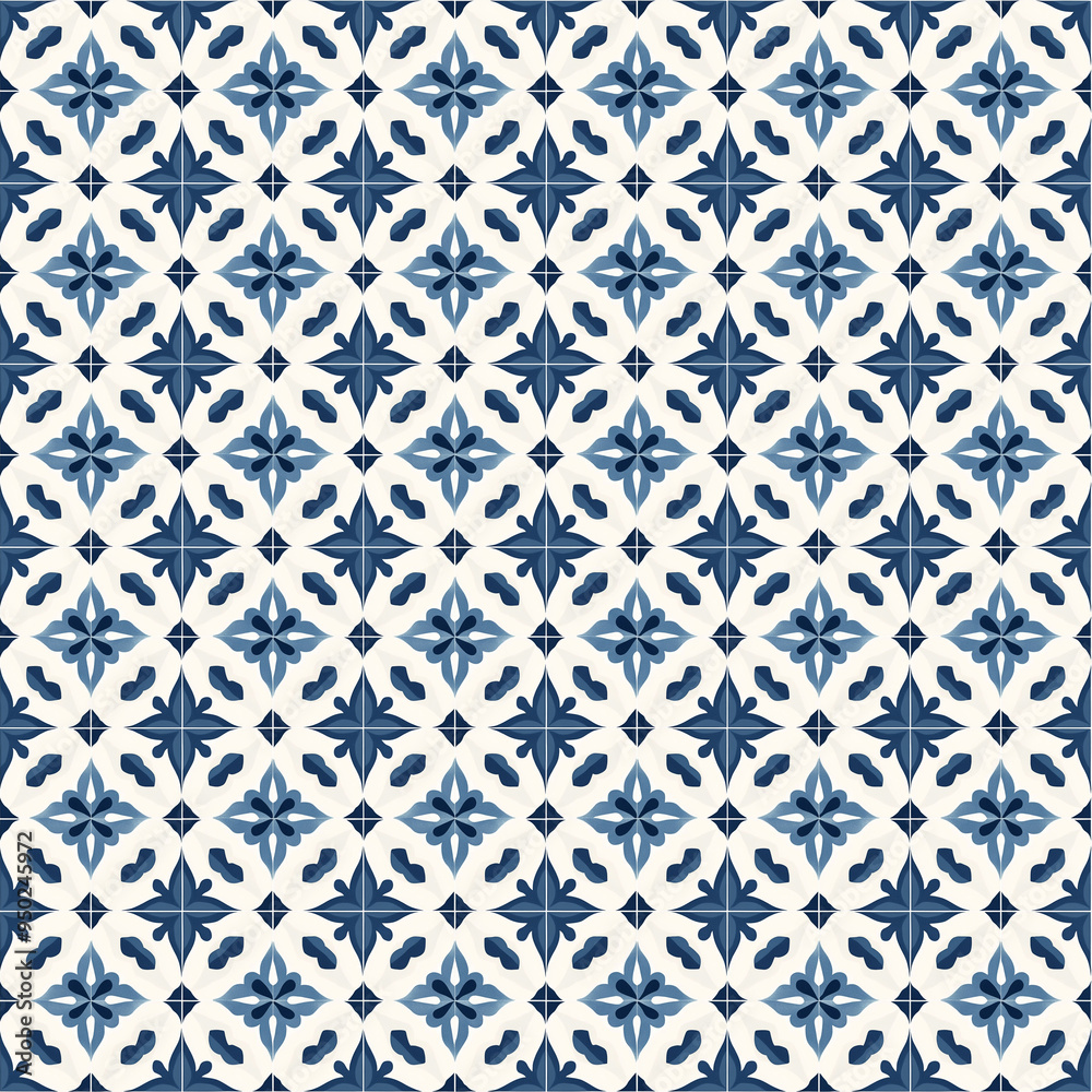 Seamless geometric pattern background