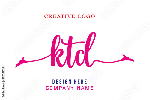 KTD  lettering logo is simple, easy to understand and authoritative