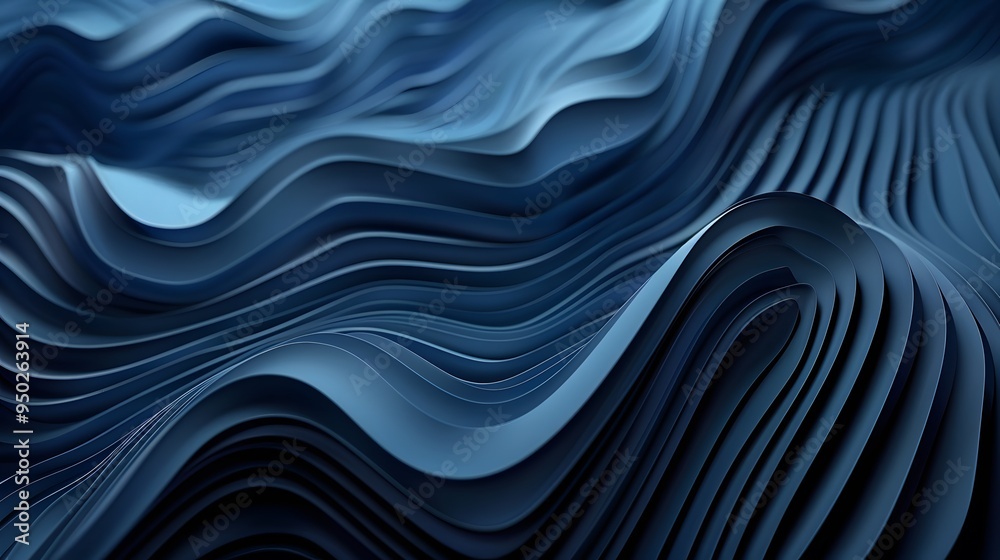 Abstract background modern wallpaper 3d render blue wave business background Abstract background modern wallpaper 3d render blue wave business background
