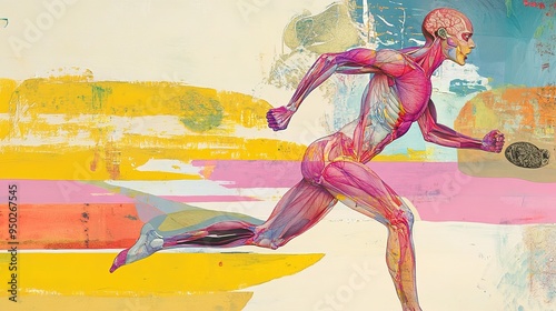 unning by Jessica Stockholder Anatomical illustration photo