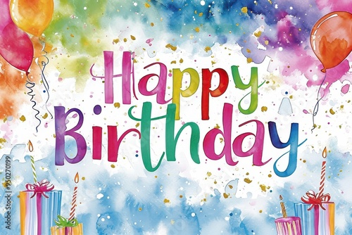 Background for birthday card creation