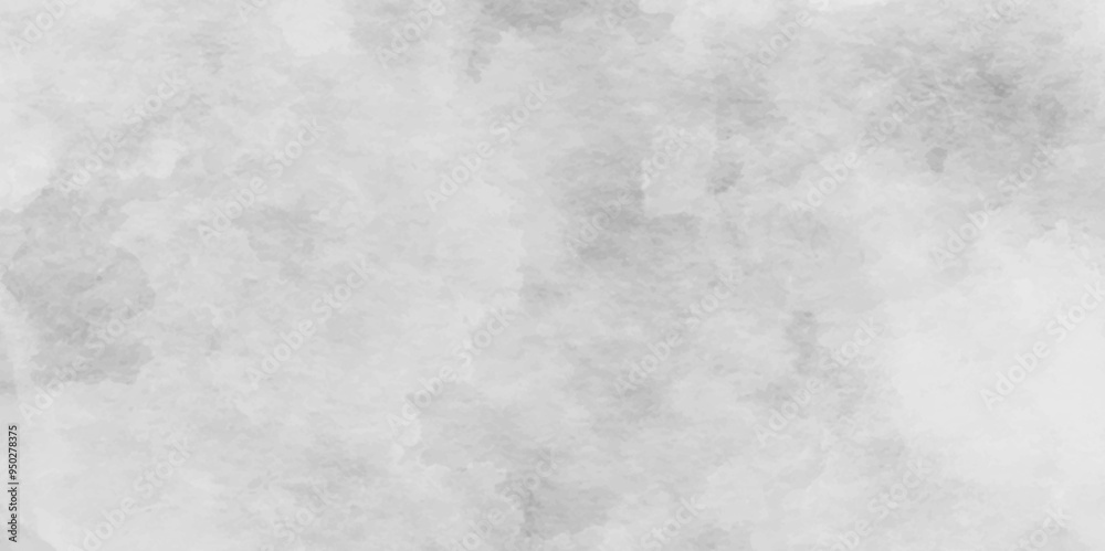 Fototapeta premium Vector watercolor texture for cards. Grey watercolour banner,Paint leaks and Ombre effects.art abstract surface grey watercolor painting textured may used as background,white marble background.