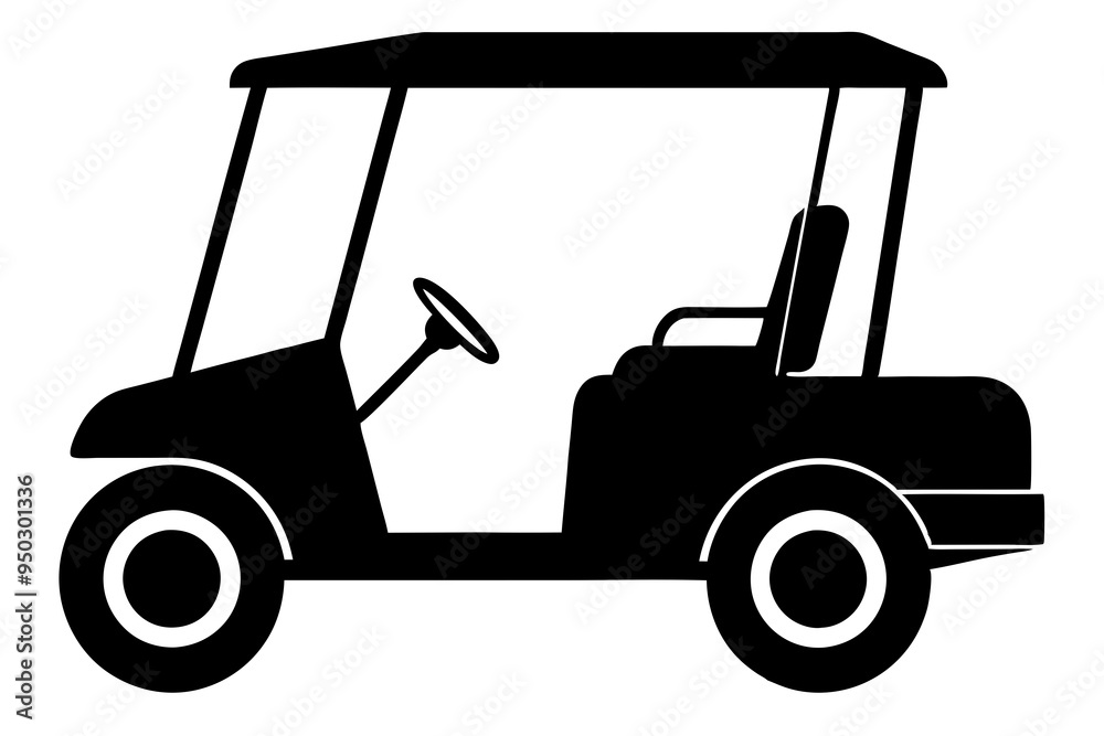 Golf cart vector silhouette, black golf car icon vector
Golf cart vector silhouette, black golf car icon vector
