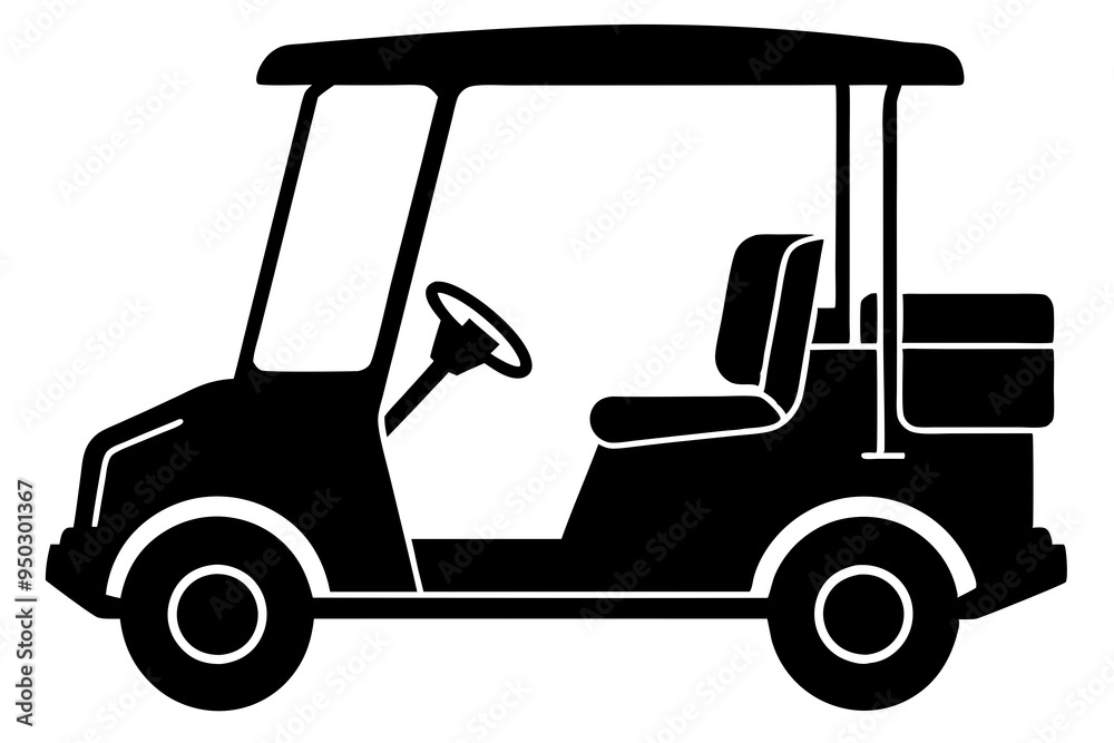 Golf cart vector silhouette, black golf car icon vector
Golf cart vector silhouette, black golf car icon vector