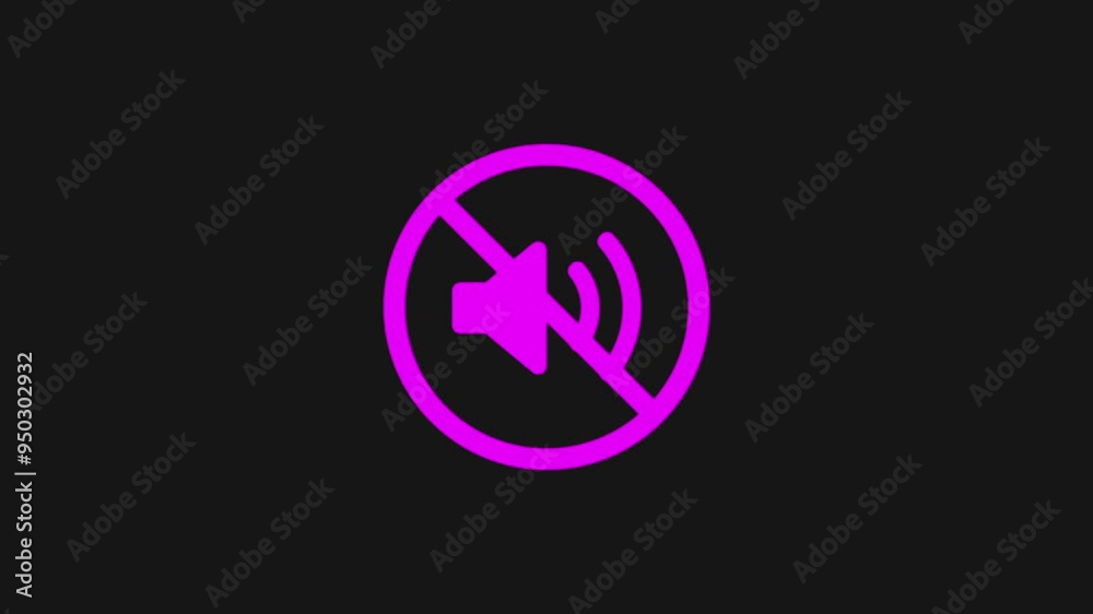 No allowed Sound Sign Animation . No allowed Sound Sign Animation .
