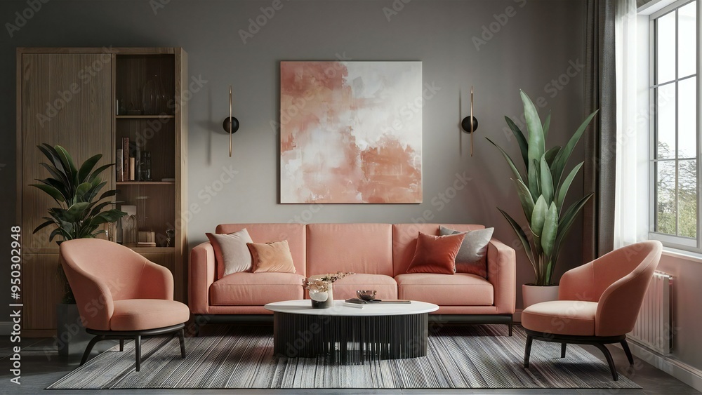 Fototapeta premium modern living room