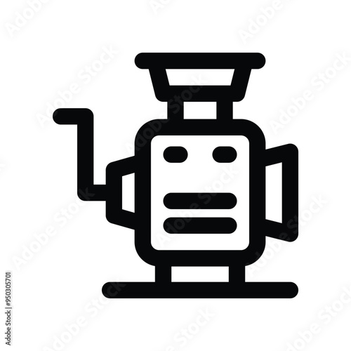 mincer icon. vector line icon for your website, mobile, presentation, and logo design.