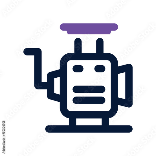 mincer icon. vector glyph icon for your website, mobile, presentation, and logo design.