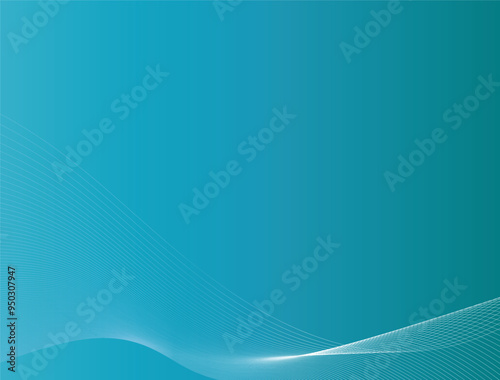 Blue in green back ground with White dynamics curves film 4K contrast