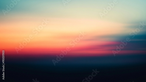 horizontal gradient background with a soft, blurred effect. The image transitions smoothly from shades of pink and purple to blue, creating a calming and serene atmosphere