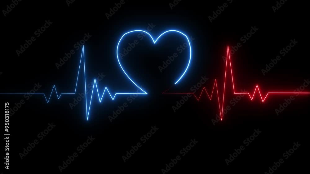 NEON symbol design sign amazing cool 4k colorful abstract background heart beat line 4k neon light heartbeat display screen medical research show sign NEON symbol design sign amazing cool 4k colorful abstract background heart beat line 4k neon light heartbeat display screen medical research show sign